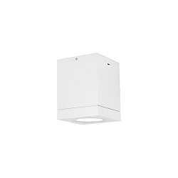 Plafoniera per esterni TUBE CARR 1.0 angolare, rigido GU10 IP65, Bianco dimmerabile