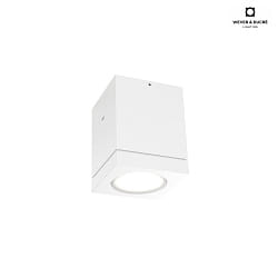 Outdoor LED Deckenleuchte TUBE 1.0, IP65, 8W 3000K 38, CRi >90, dimmbar, wei