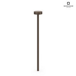 gorund spike luminaire POLA 2.0 - 24V PLUG&PLAY with plug, on/off, Plug&Play IP65, bronze, mat 