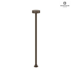 Lampadaire dextrieur POLA 2.1 - 24V PLUG&PLAY avec prise de courant, on/off, Plug&Play IP65, bronze 