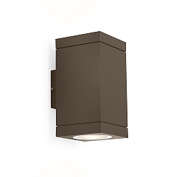 Applique da esterno TUBE CARR OUTDOOR WALL SURF 1.0 PAR16 GU10 IP65, bronzo 