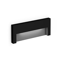 Eclairage d'extrieur encastr RETO OUTDOOR WALL REC 2.0 IP65, noir mat 