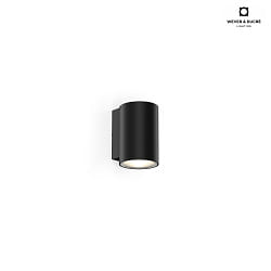 Applique da esterno TRAM 1.0 IP65, nero dimmerabile