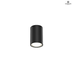 Outdoor LED Deckenleuchte TRAM ROUND 1.0, IP65, rund, 6W 3000K 36, CRi >90, dimmbar, schwarz