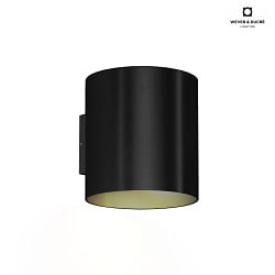 Outdoor LED Wandleuchte RAY 3.0, Up&Down, IP65, 2x 3W 3000K, dimmbar, Winkel verstellbar, schwarz