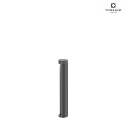 outdoor luminaire GATE 1.0 1 flame, round, without socket IP65, anthracite dimmable