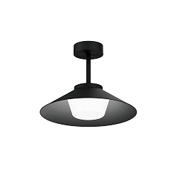 LED Outdoor Deckenleuchte TRADORA IP65 1.0, 9W, 2700K, 405lm, IP65, schwarz