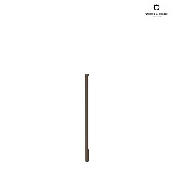 gorund spike luminaire REED 1.0 - 24V PLUG&PLAY short, with plug, on/off, Plug&Play IP65, bronze 
