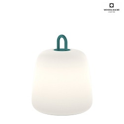 Lampadaire  accu COSTA 2.0 Tunable White, commutable, avec poigne IP65, bleu, blanche gradable