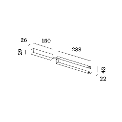 Treiber f�r STREX System, Aufbau, 48V, 250W, 50-60Hz, inkl. Einspeiser, schwarz