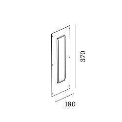 Cornice di montaggio per luci THEMIS 2.7