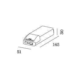 LED Driver, IP20, 700mA, 17-35V, 25W, trailing edge dimmable