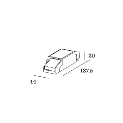 LED Driver, IP20, 700mA, 30W, trailing edge dimmable 0-100%