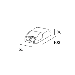 LED Driver, IP20, 500mA, 10W, 1-10V dimmable