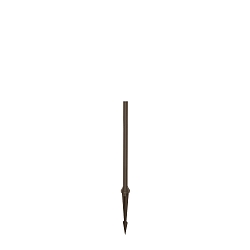 Pied de lampe KIOSK POLE 400, bronze