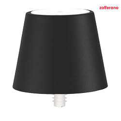 Luce a batteria POLDINA STOPPER IP54, nero opaco dimmerabile