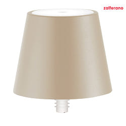 Luce a batteria POLDINA STOPPER IP54, sabbia dimmerabile