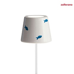 lamp shade POLDINA, blue