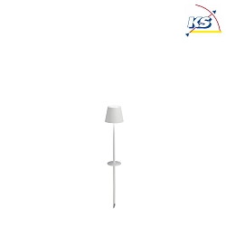 LED Akku-Erdspieleuchte POLDINA, 2,2W, 2200K/2700K/3000K, 130-150lm, wei