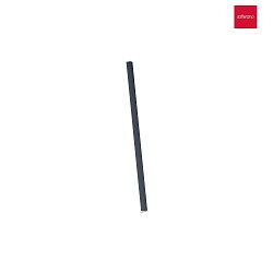 Modulo luminoso PENCIL MEDIUM con dimmer a sfioramento IP65, grigio scuro dimmerabile