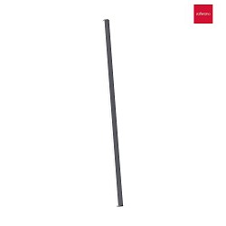 LED Luminaire PENCIL MODULO LUCE L, 146cm, IP65, with touch dimmer, dark grey