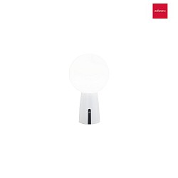 LED Akku-Tischleuchte OLIMPIA TAVOLO PRO, IP54, H 26cm, mit Touch-Dimmer, wei