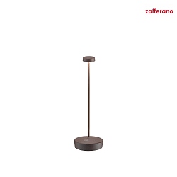 battery table lamp SWAP  IP65, rust dimmable