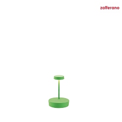 battery table lamp SWAP MINI  IP65, apple green dimmable