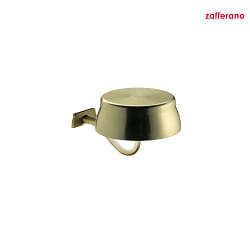 battery wall luminaire SISTER LIGHT IP65, glossy, pearl white dimmable