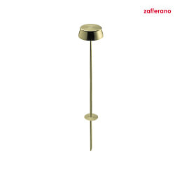 battery spike luminaire SISTER LIGHT IP65, glossy, pearl white dimmable