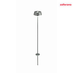 battery spike luminaire SISTER LIGHT IP65, green, anodised dimmable