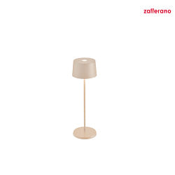 LED Akku-Tischleuchte OLIVIA TAVOLO PRO, 2,2W, 2200K/2700K/3000K, 130-150lm