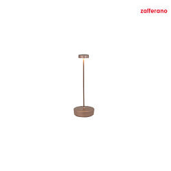 LED Akku-Tischleuchte SWAP Hhe 29cm, 2W 2200/2700/3000K 141/168/192lm IP65 CRI>90, bronze matt
