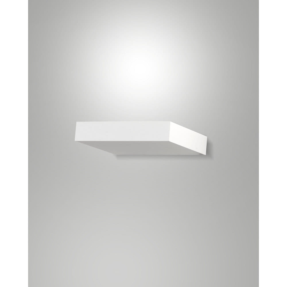 wall luminaire GUIA square, impact resistant, indirect IP20
