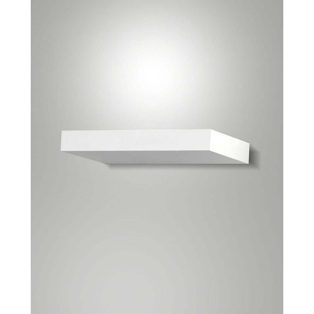 wall luminaire GUIA square, impact resistant, indirect IP20