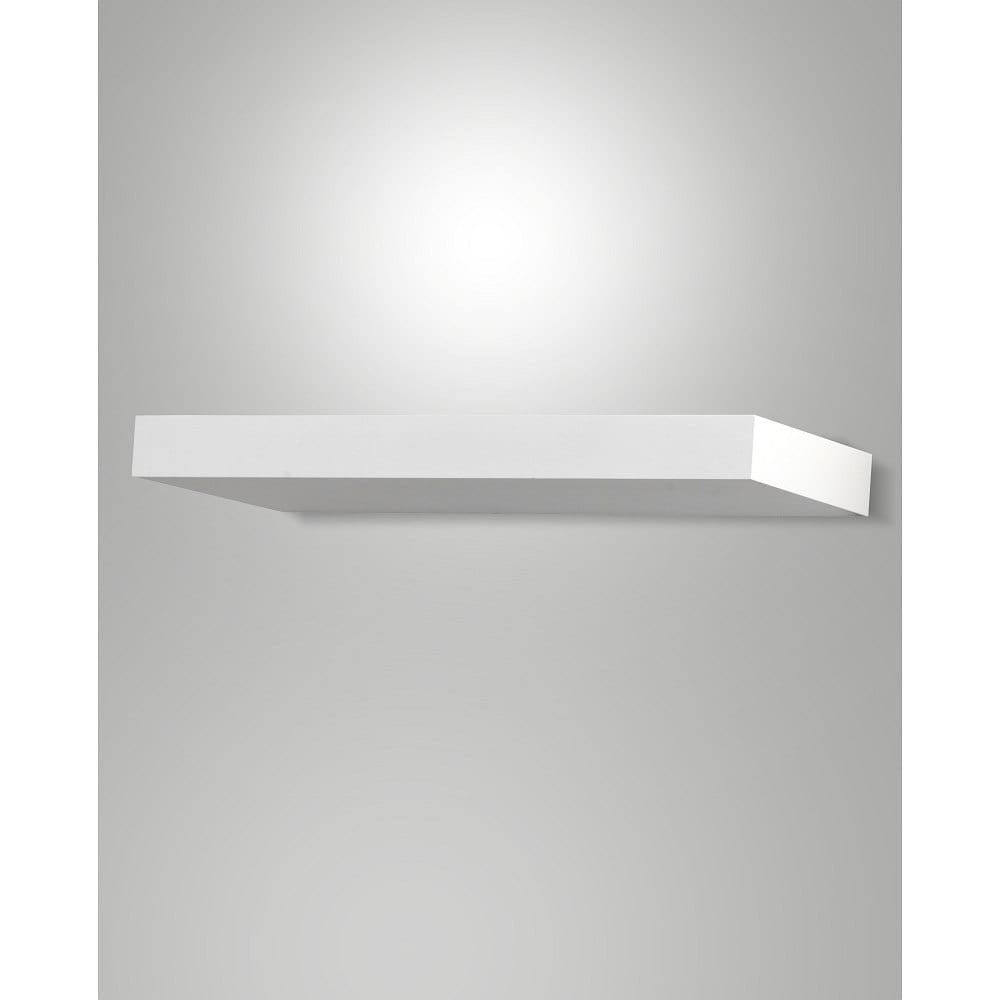 wall luminaire GUIA square, impact resistant, indirect IP20