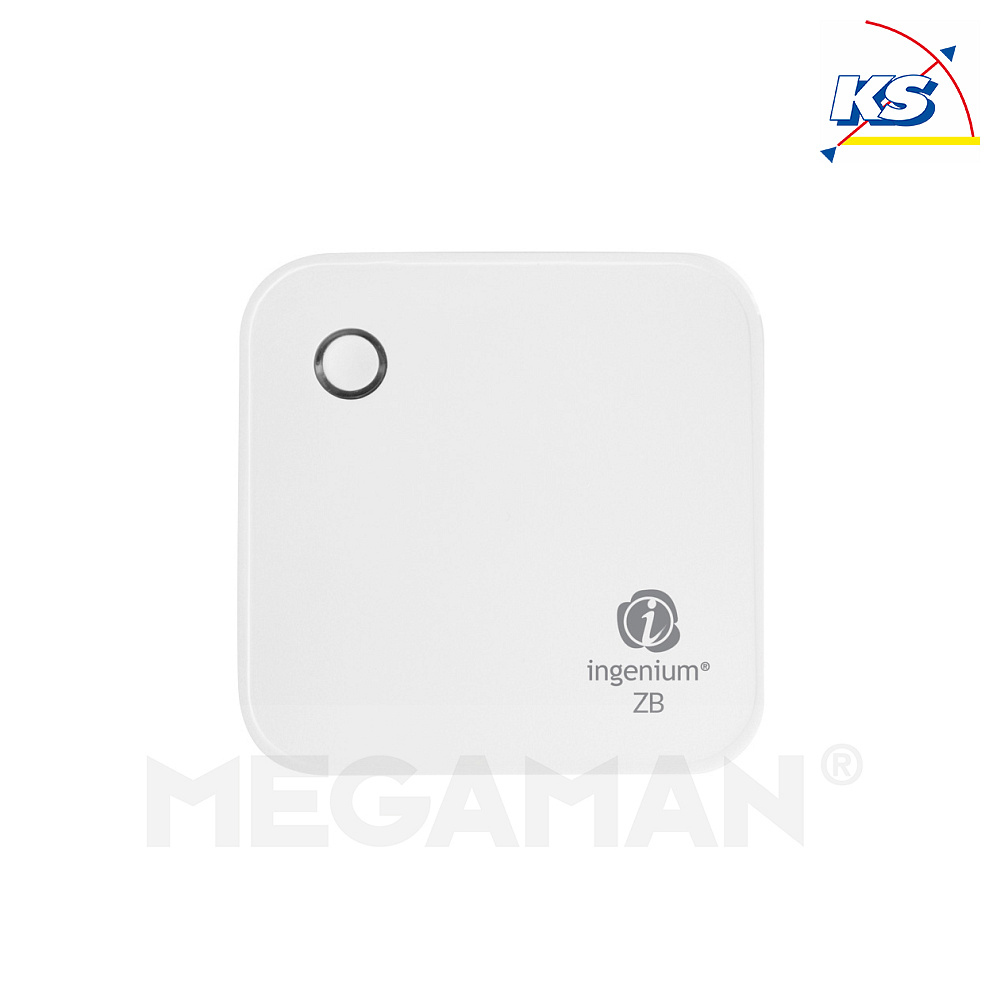 Megaman INGENIUM® iZB SMART ZigBee 3.0 Gateway (EU-adaptor), 220-240V AC, conrols up to 150 devices