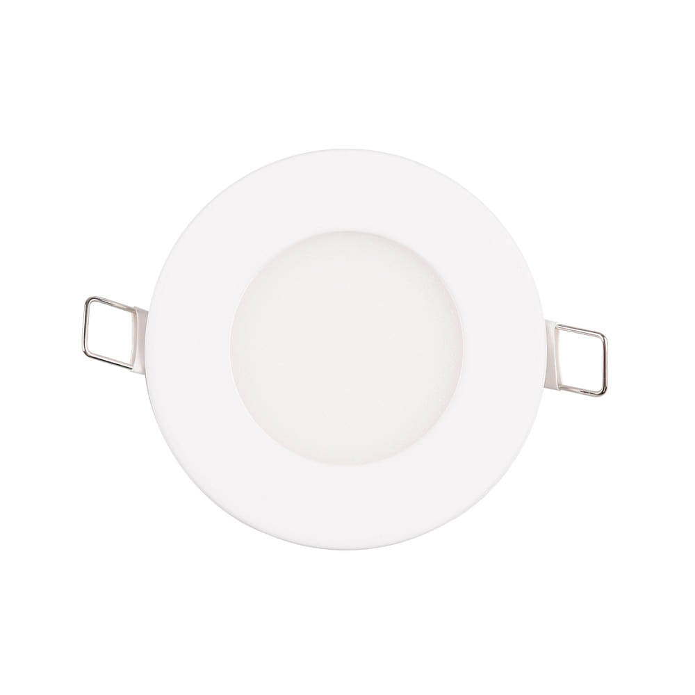 LED Einbau-Panel FLAT 85R SCCT MP, IP44, rund, Ø 8.5cm, 5W (Multipower) 3000/4000/5700K, schaltbar