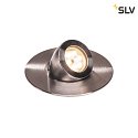 SLV Apparecchio da incasso a terra GIMBLE OUT 150 IP67, acciaio inossidabile spazzolato 