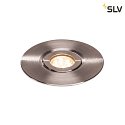 SLV Apparecchio da incasso a terra GIMBLE OUT 150 IP67, acciaio inossidabile spazzolato 