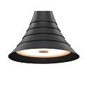 SLV Premium LED Pendant luminaire BATO 45 PD,  45cm, 30W 2500K 1900lm 100, TRIAC dimmable, black