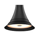 SLV Premium LED Pendant luminaire BATO 35 PD,  35cm, 21W 2500K 1300lm 100, TRIAC dimmable, black