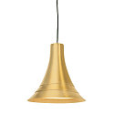 SLV Premium LED Pendant luminaire BATO 35 PD,  35cm, 21W 2500K 1300lm 100, TRIAC dimmable, brushed brass