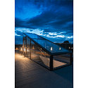 APONI LED Outdoor Floor lamp, anthracite, height 90cm