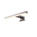 Luminaire de miroir DORISA LED court IP44, chrome 