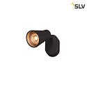 SLV Luminaire mural AVO SINGLE à 1 flamme GU10, noir 