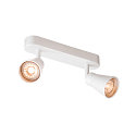 Luminaire mural AVO DOUBLE  2 flammes GU10, blanche