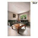 SLV Wall and Ceiling luminaire AVO QUAD, 4 flame, white, GU10 QPAR51, max. 4x 50W