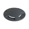 Abdeckung fr Bodenleuchte BIG PLOT, mit 2 Licht-Auslssen, Anthrazit
