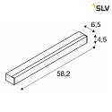 SLV Luminaire mural SIGHT 60 CW avec interrupteur, blanche